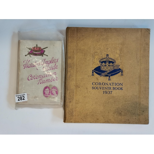 282 - 1937 Coronation 'Hardy Anglers Guide' & 1937 Souvenir Book No 5557