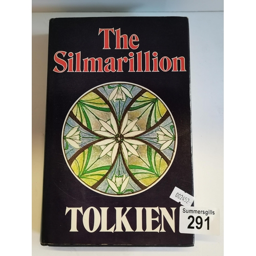 291 - The Silmarillion by J.R.R Tolkien  - First Domestic Edition with Misprints. Hardcover with dust jack... 