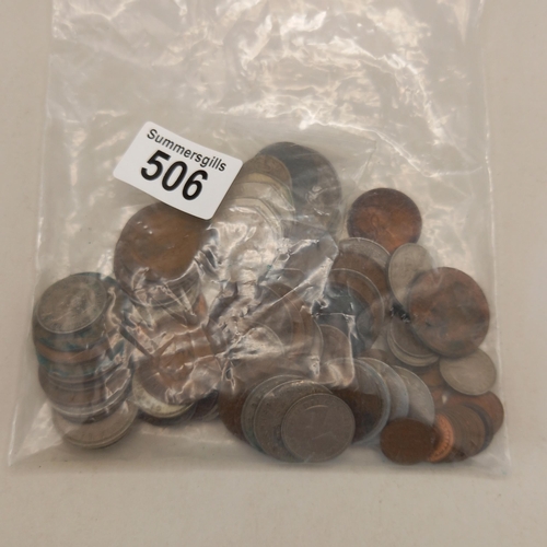 506 - Collection of vintage British coins