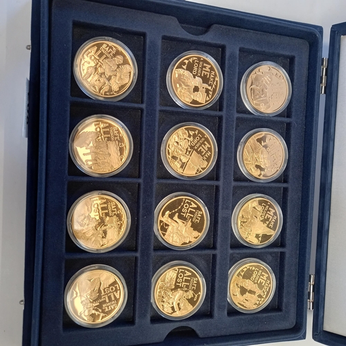 508 - x1 collection of 24 crown size coinage in presentation box