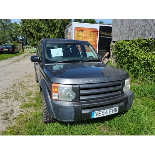 600 - Landrover Discovery YE54 FHW no MOT ( suspension needs work )