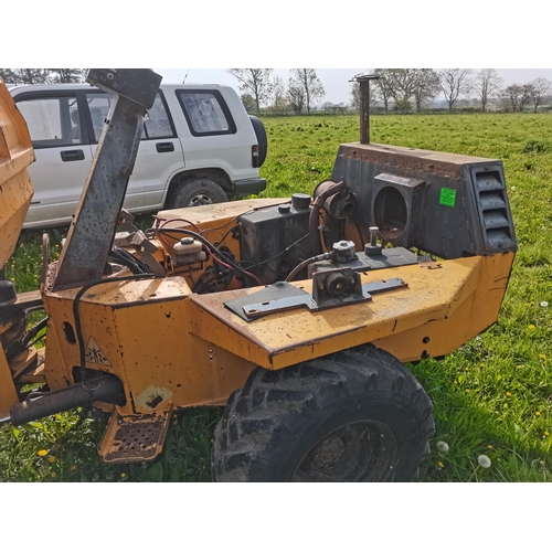 602 - 3 Tonne Swivel Steer Benford Dumper ( engine separate to dumper )