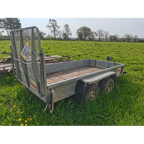 605 - Twin axial Bateson Trailer with Ramp