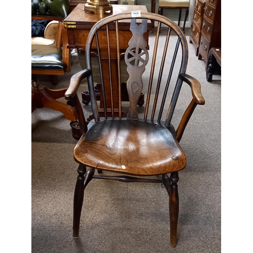 750 - Early wheel back Windsor chair