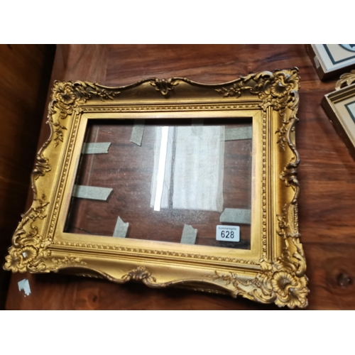 628 - Regency Gilt frame internal size 35cm x 25cm