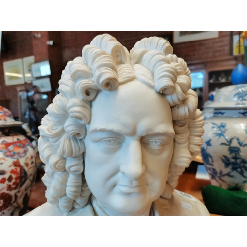 648 - Porcelain Bust H46cm