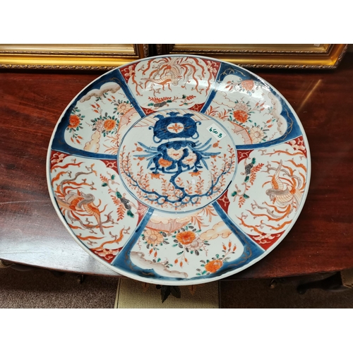 650b - Large Imari charger