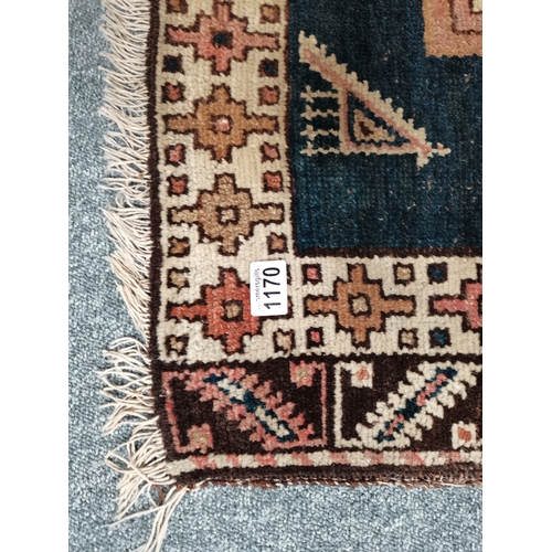 1170 - x3 rugs 93cm x 126cm, 79cm x 134cm and 115cm x 78cm