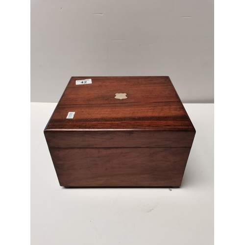 42 - Kalliope disc musical box with bells complete with winding key WORKING ( no discs)                  ... 