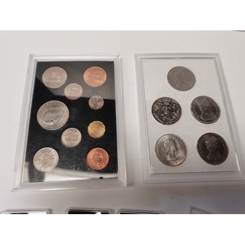 360 - Collection of British coins as list ( Crowns, Shillings, pennies etc