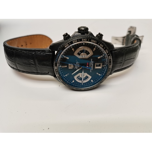 486 - TAG Heuer Grand Carrera Calibre 17 Automatic wrist watch. With original box and papers( This watch i... 