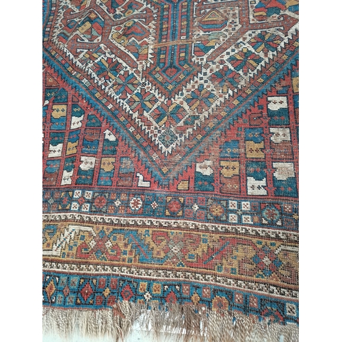 935 - Antique Wool rug 206cm x 154cm