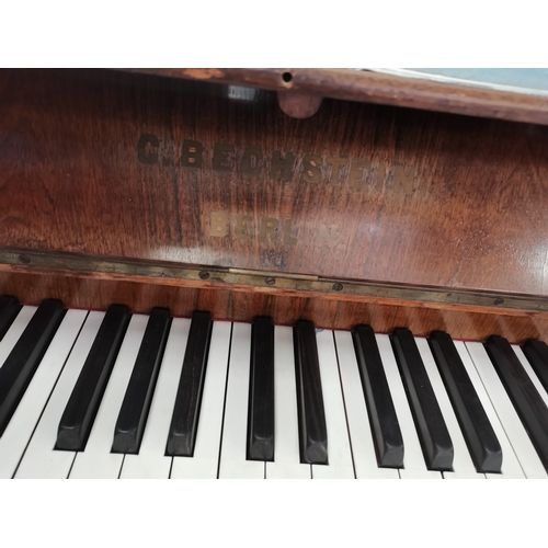 1126 - Bechstein iron framed Piano. Early twentieth century parlour piano for a female opera singer at the ... 