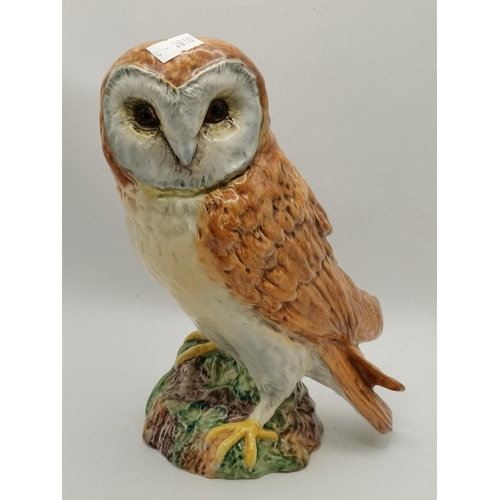 116 - Beswick Barn Owl 1046 H19cm plus Beswick Golden Eagle 2062 H27cm