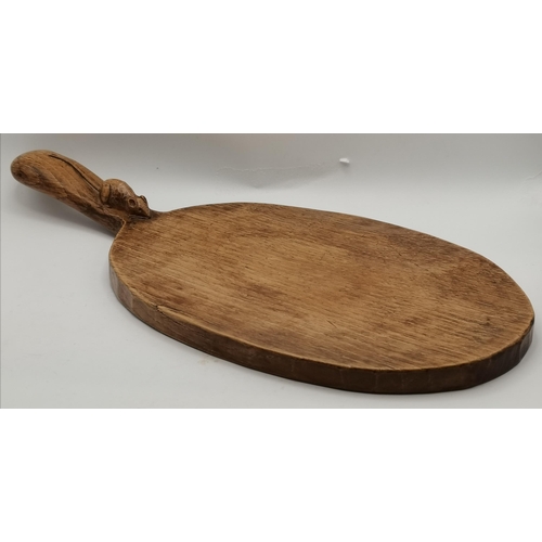 146 - A mouseman cheese board