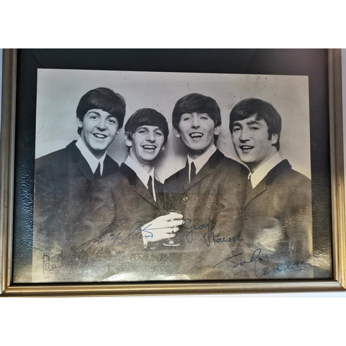 181 - Signed photo of the Beatles