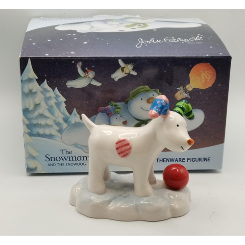 53 - Beswick The Snowman Dog in original Box (SnowDog JBS18)