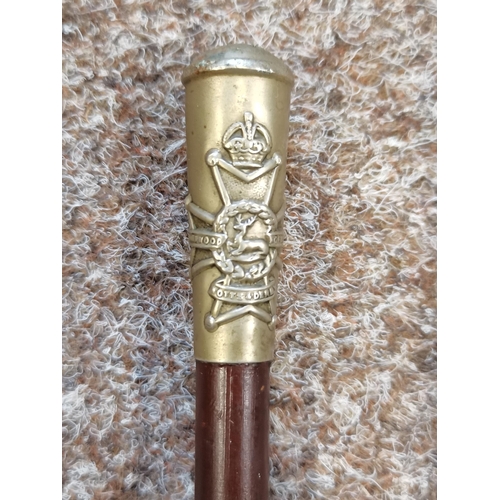 693a - Sherwood Forester Regiment swagger stick