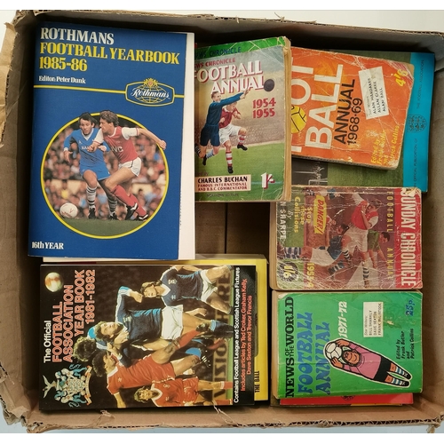 227 - 18 Football Year Book Annuals 1950s, 1960s, 1970s and 1980s