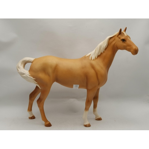 102 - x2 Beswick Matt Palomino Horses