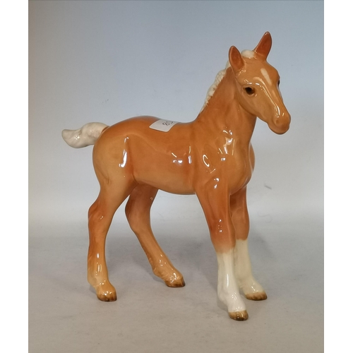 26E - Three Beswick horse models comprising Arab Horse (Xayal shape), model no. 1265, palomino gloss; Swis... 