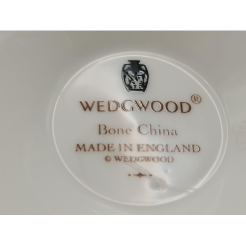 31 - Wedgewood 'Oberon' patterned Tea service including - Teapot, Milk Jug, Lidded Sugar Bowl, Square san... 