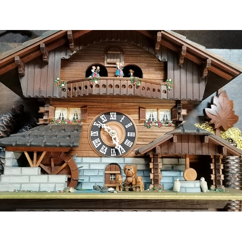 65a - Large Cuckoo Clock Chalet Style