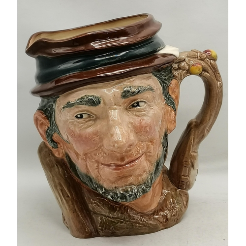 77 - Royal Doulton  Caricature Jug “ Johnny Appleseed “   D6372  plus Figure HN 1793 “ This Little Pig “