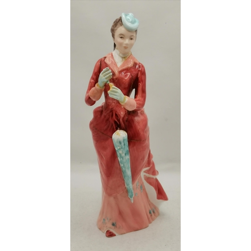 79 - 2 x Royal Doulton lady figures 