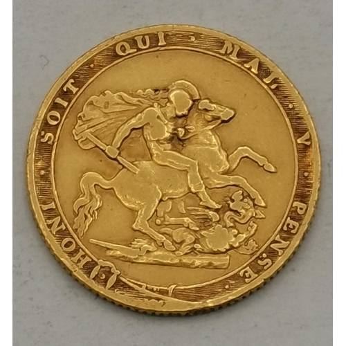 442 - A George III sovereign, 1820. 8g