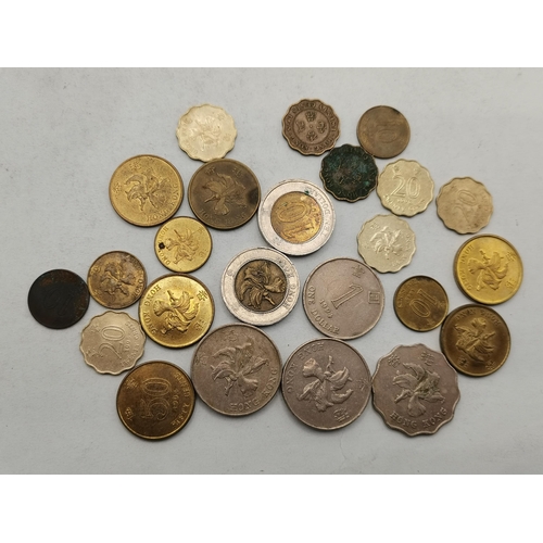 479 - A quantity of assorted coinage, British and Foreign, including Hong Kong, Australia, USA, etc.; toge... 