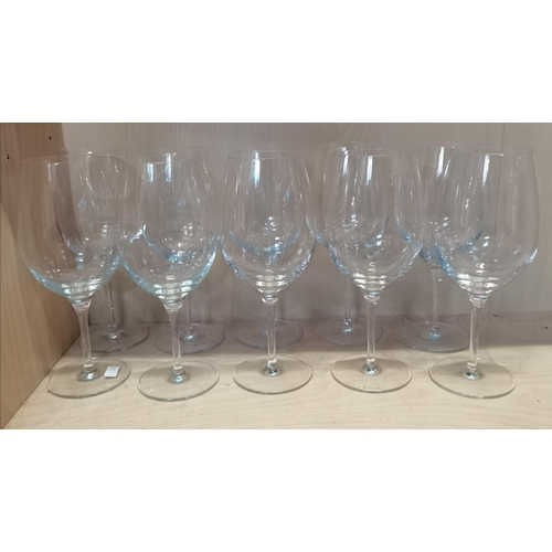 274 - x10 Dartington Crystal large Wine Glasses