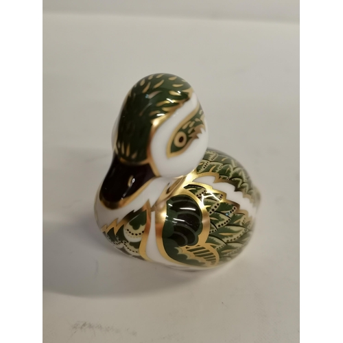 190e - Royal Crown Derby Paperweight - Derbyshire Duckling Modelled and designed by John Ablitt. Exclusive ... 