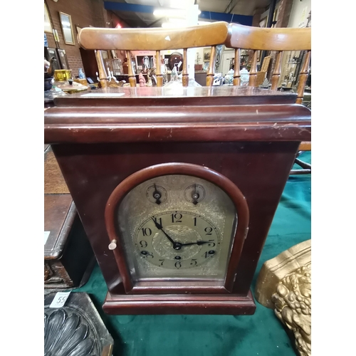 563 - x2 German Mantle clocks