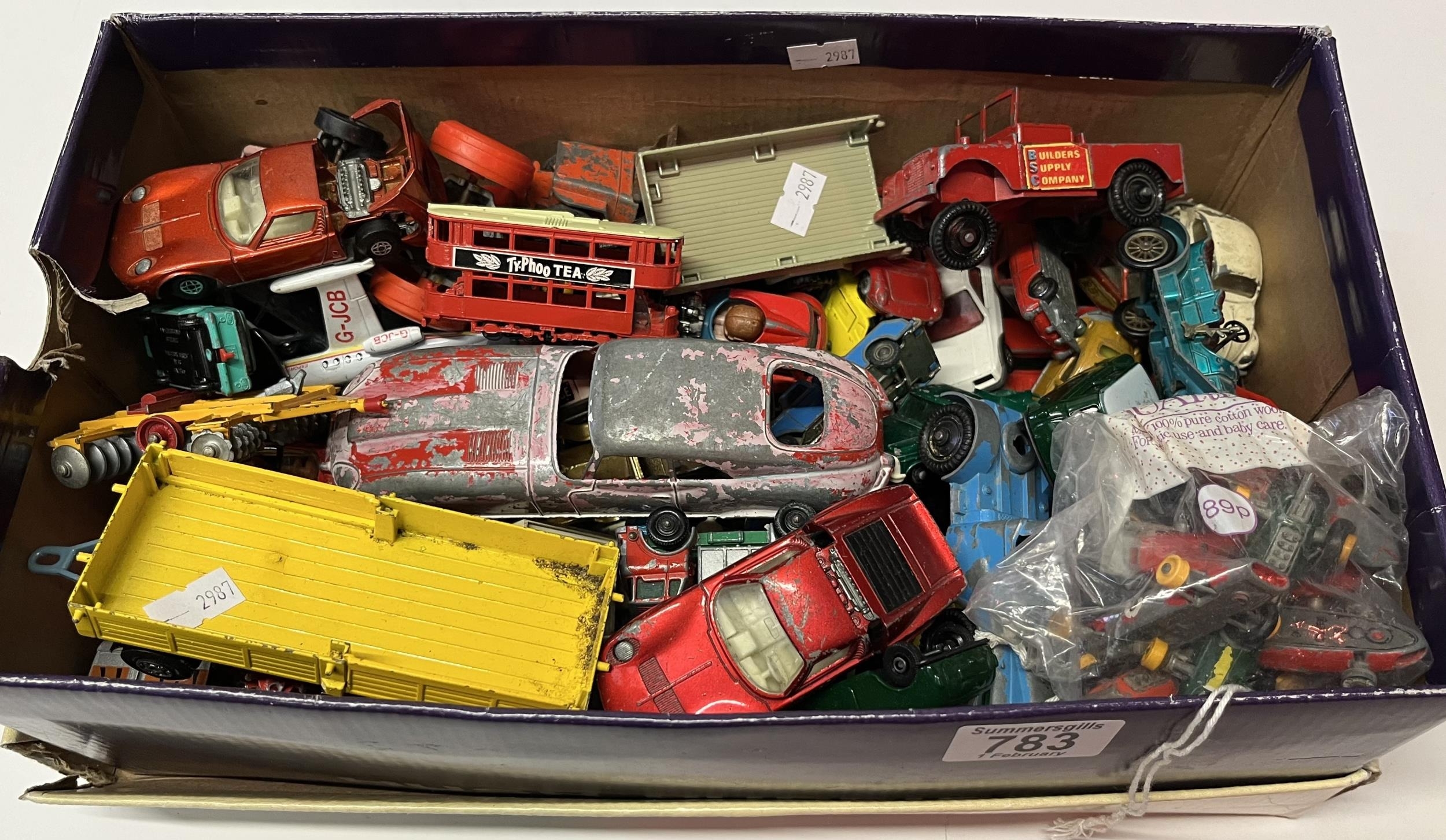 A collection of model vehicles, including Matchbox and Lone Star. (Qty ...