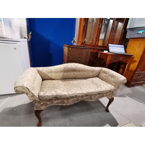 1208 - Antique small sofa seat W120cm