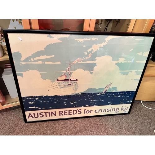 566 - After Norman Wilkinson (1878-1971), an Austin Reed advertising print, 'AUSTIN REED'S for cruising ki... 