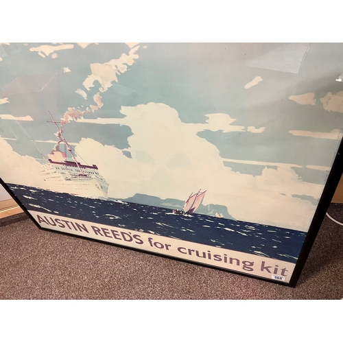 566 - After Norman Wilkinson (1878-1971), an Austin Reed advertising print, 'AUSTIN REED'S for cruising ki... 