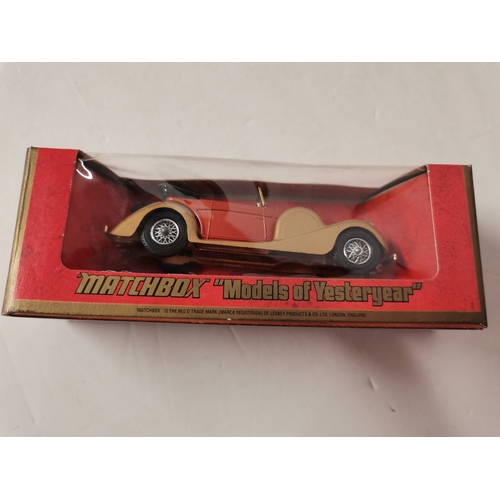 821 - A collection of Matchbox vehicles, mostly boxed. (One box)