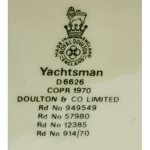 107 - 3 x Winston Churchill items plus a YACHTSMAN Doulton character mug