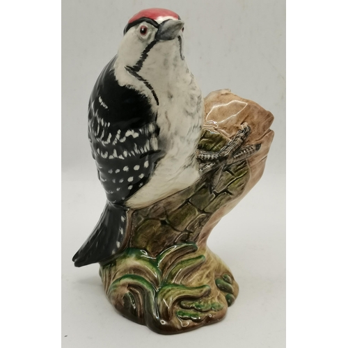 171 - Two Beswick bird models comprising Jay, model no. 1219, and Lesser Spotted Woodpecker, model no. 242... 