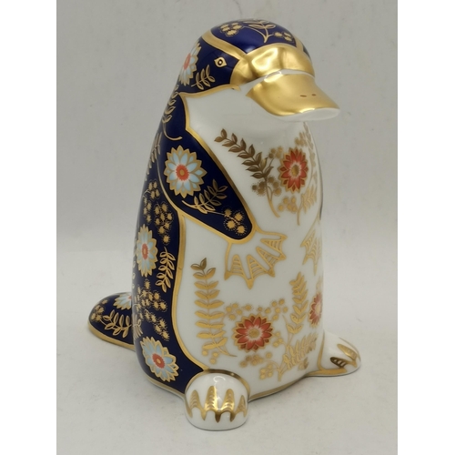 224 - Royal Crown Derby Penguin Paperweight, one of the first 6 paperweights to be introduced at Chatswort... 