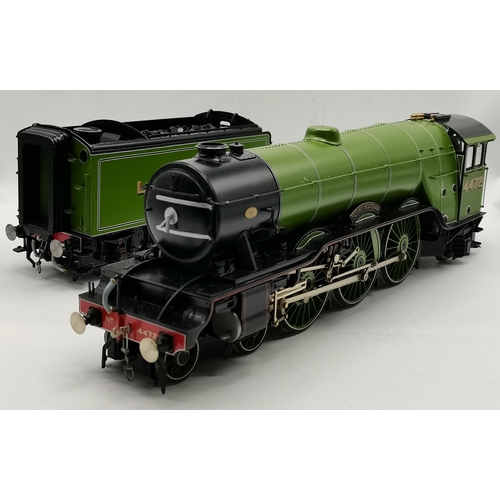 62 - A factory built model of THE FLYING SCOTSMAN no 4472 made in June 2006 by DJH MODEL LOCO by JOHN DIN... 