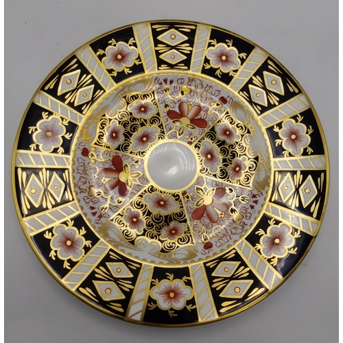 95a - 2 x CROWN DERBY PLATES 26.5cm plus a 22 cm plate 2451 all firsts