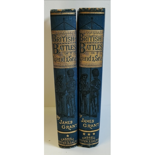 275 - x2 Illustrated Antique hard backed books 