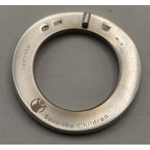 406C - Bulgari: A 'Save the Children' Italian silver jewel, 2009, created to support the charity's 