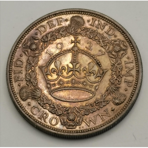 436 - An Edward VII half sovereign, 1902; together with a George V crown, 1927; and a George V sixpence, 1... 