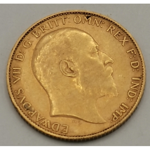 436 - An Edward VII half sovereign, 1902; together with a George V crown, 1927; and a George V sixpence, 1... 