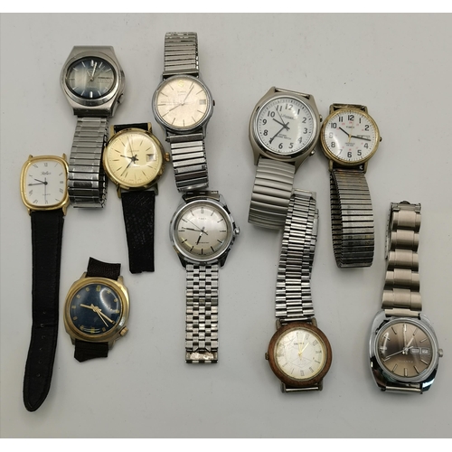 472 - A quantity of assorted gent's wristwatches, including examples by Timex, Skagen, Sia, etc. (Qty)