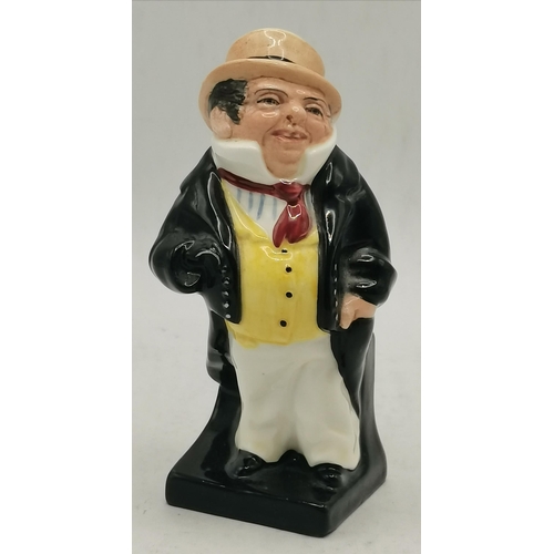 573 - x2 Large Royal Doulton Toby Jugs 'Dick Turpin', 'Falstaff' 6287 1949, Royal Doulton figurine 'Captai... 